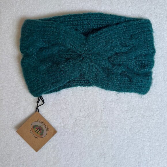 Knited Headband hair band ski hat winter Woman's Soft #1406 - Picture 1 of 2